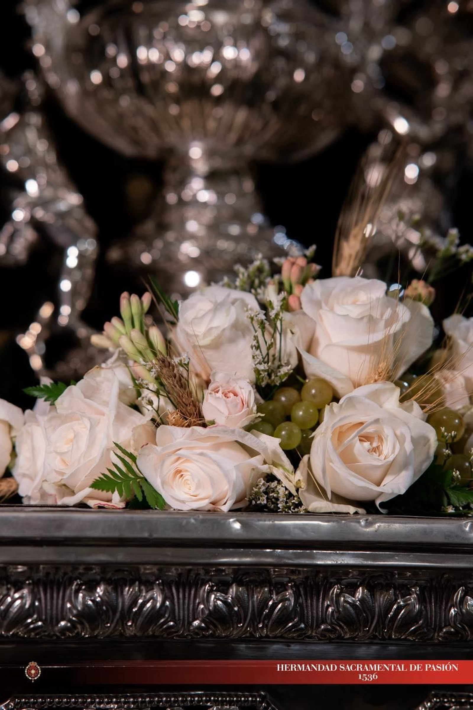 Resultado en parte del exorno floral.