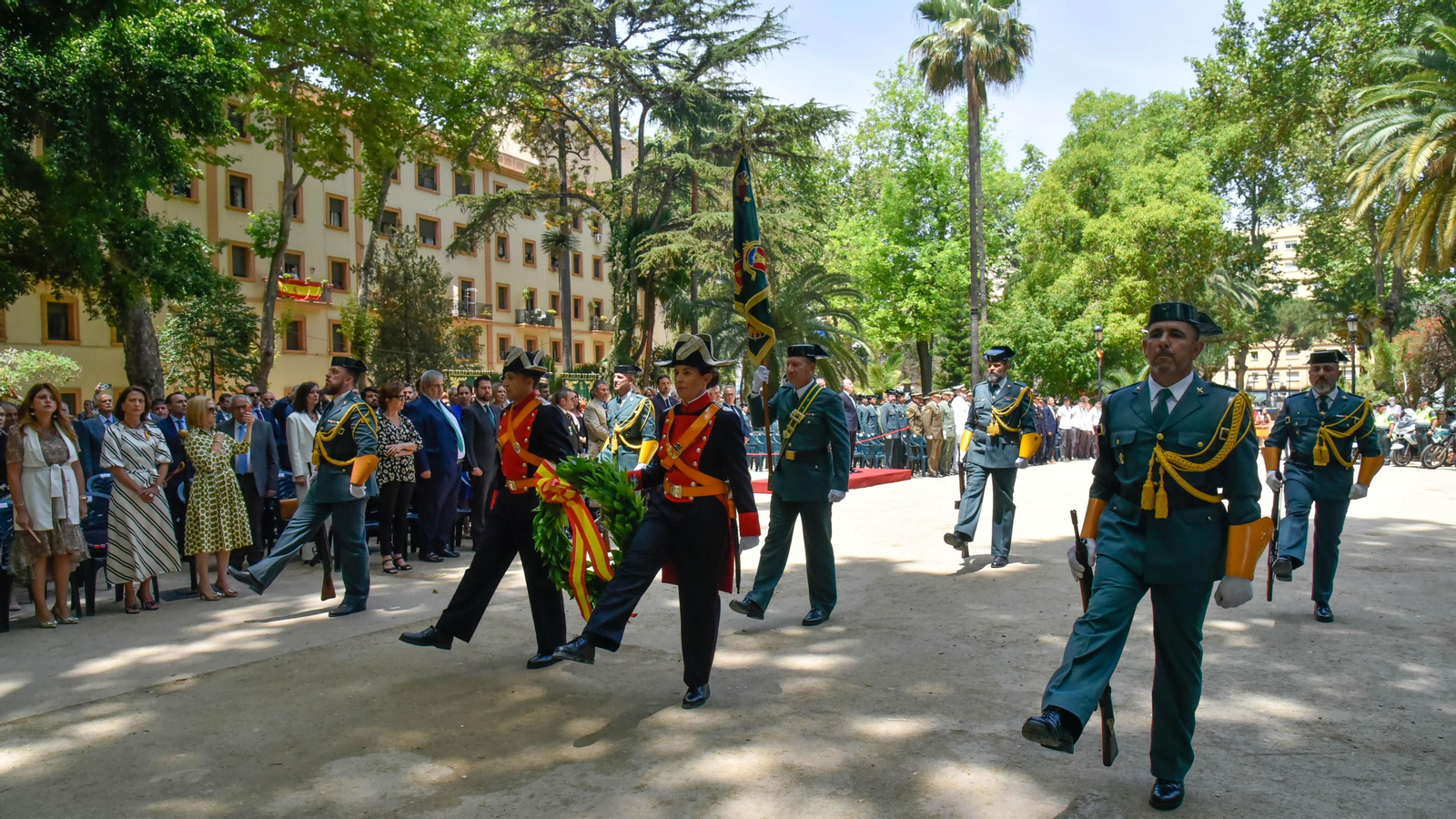 Las fotos del acto del 178 aniversario de la fundación  de la Guardia Civil