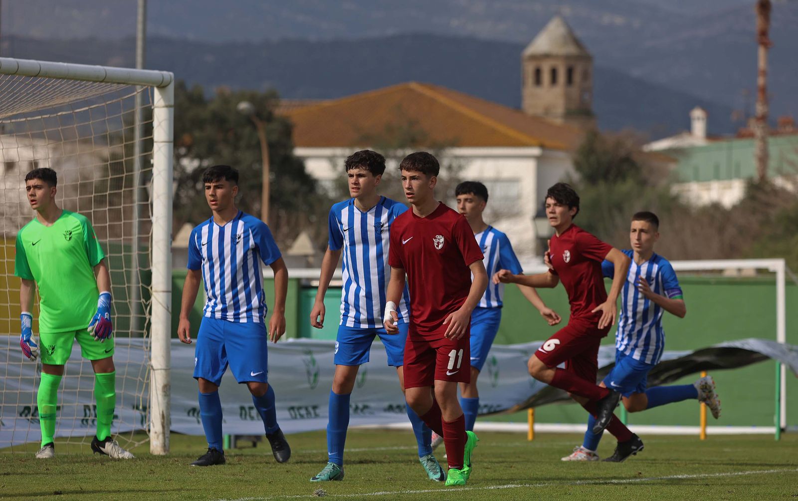 Imágenes de las finales de la Copa Andalucía infantil y cadete de fútbol en Los Barrios