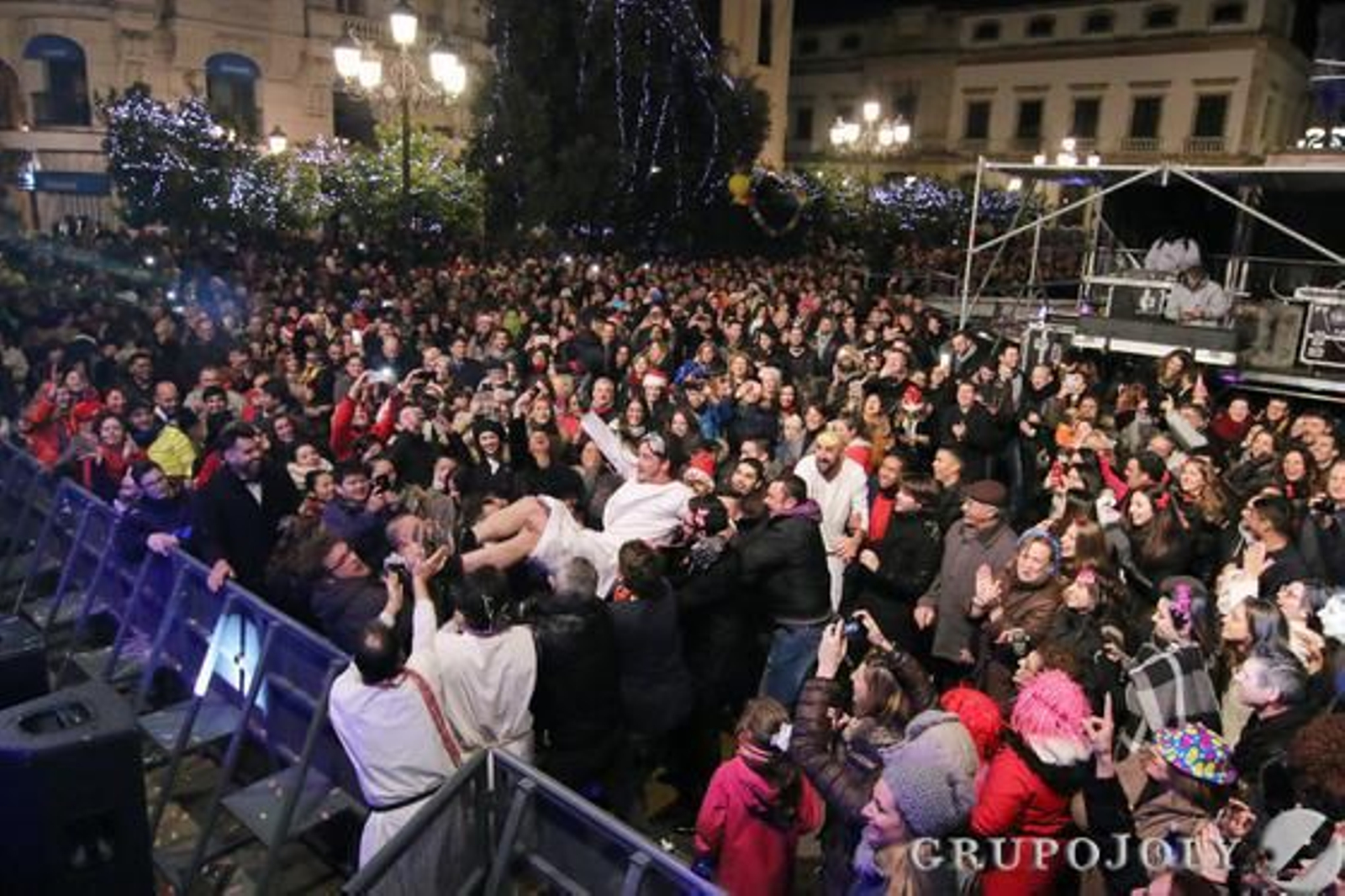 Córdoba celebra el fin de año en la plaza de las Tendillas