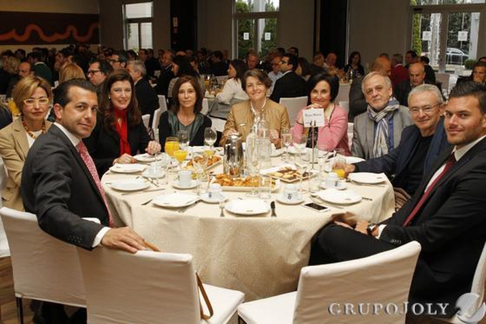 Francisco González, Antonia Ortega, Rocío del Moral, María José Avilés, Teresa Ortega, María Isabel Fernández, Miguel Ángel Motos, Juan Ramón Olmos y Jesús Olmos. Reportaje gráfico: María de la Cruz / Álex Cámara