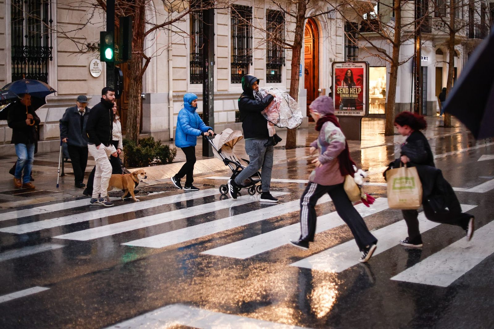 El paso de la borrasca Joseph por la provincia de Granada, en imágenes