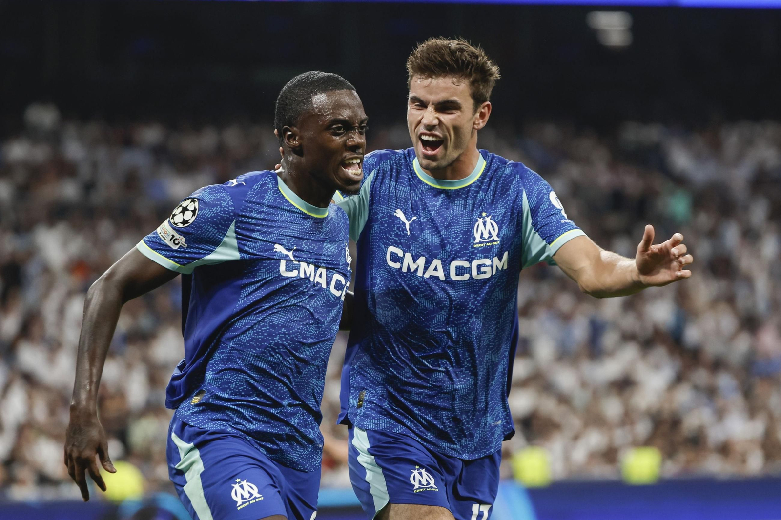 Las mejores fotos del Real Madrid - Olympique