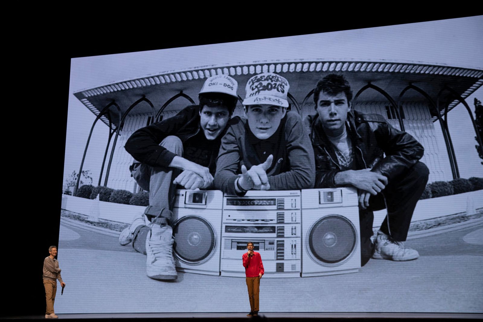 Una imagen del 'docu-show' de Spike Jonze sobre los Beastie Boys.