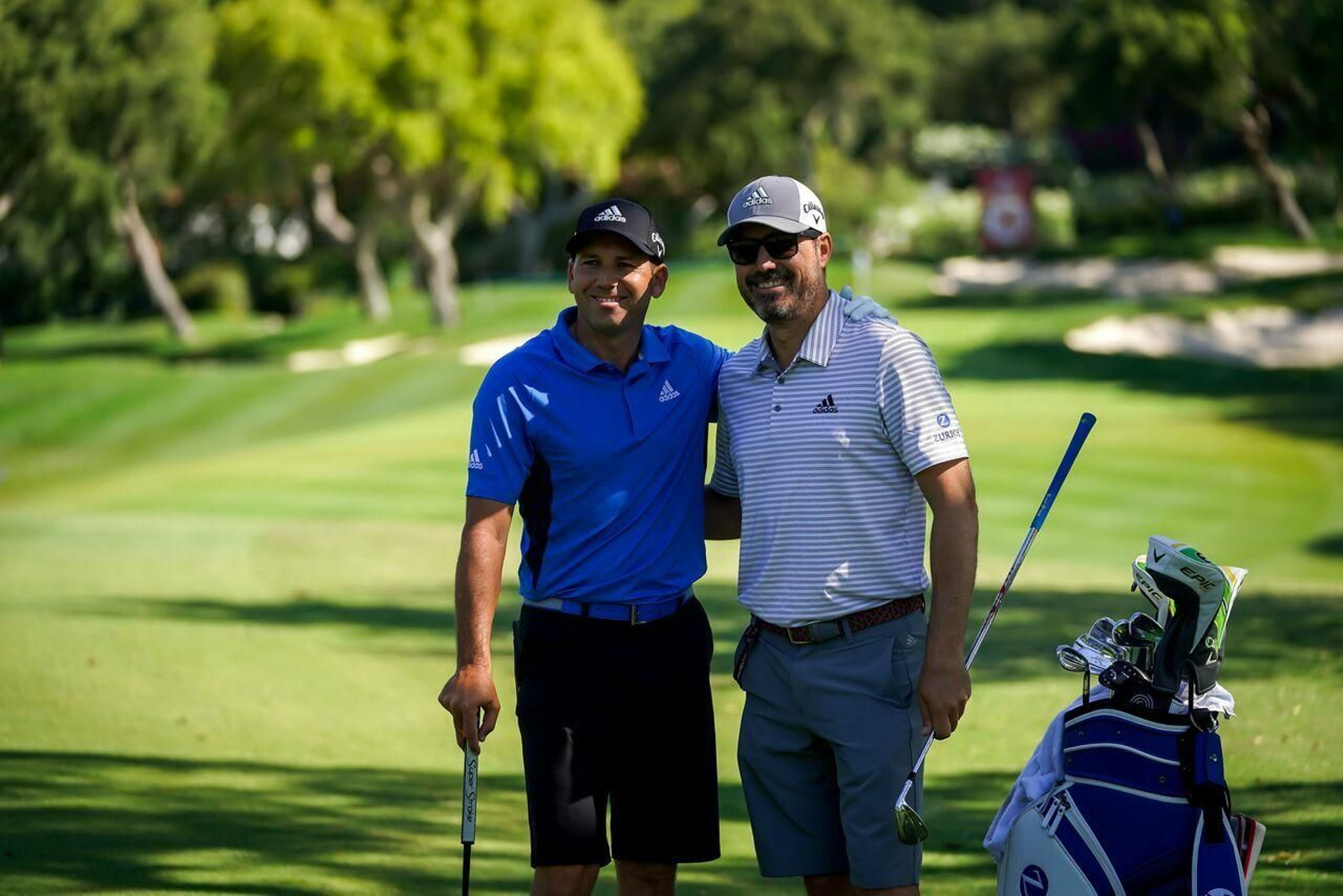 La fiesta de los españoles en Valderrama