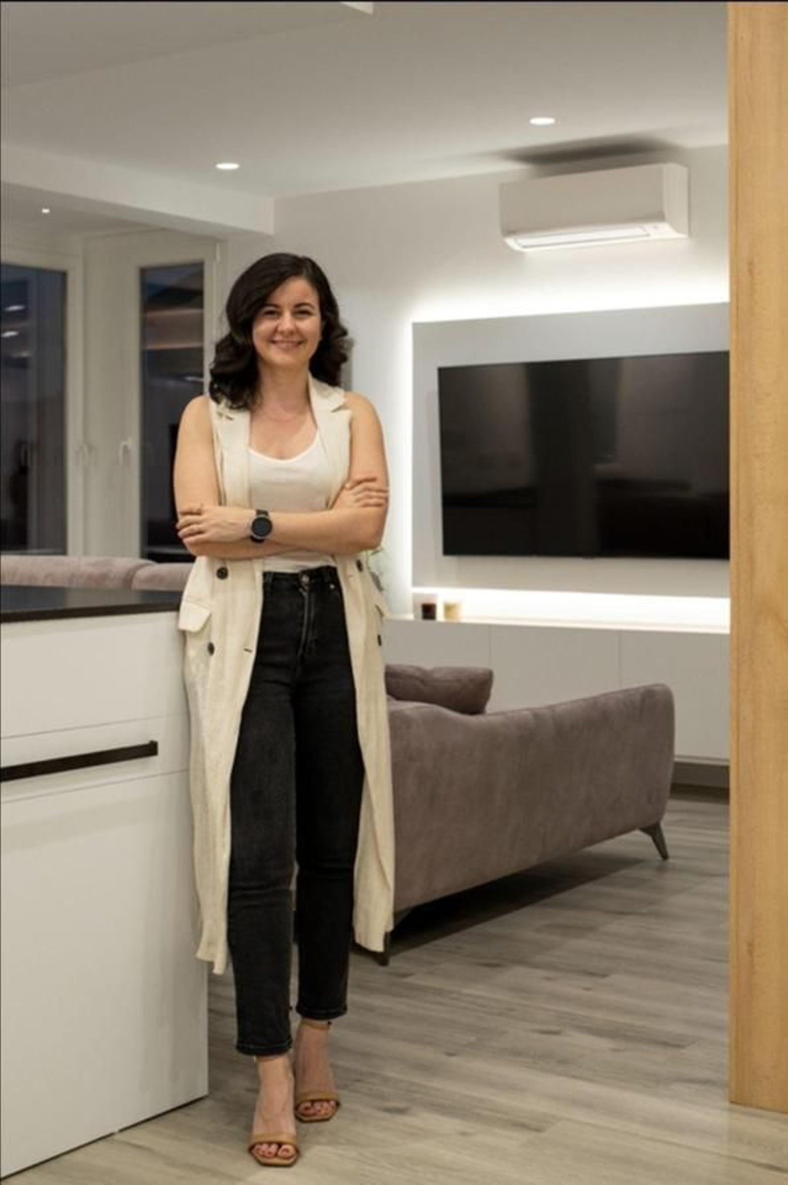 Granada. Ana Tello en un ático en el que realizaron una reforma integral