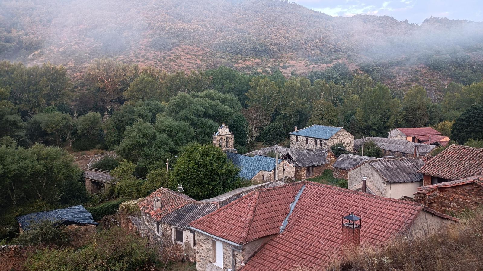 Bajada a La Omañuela, en los primeros compases de la tapa.