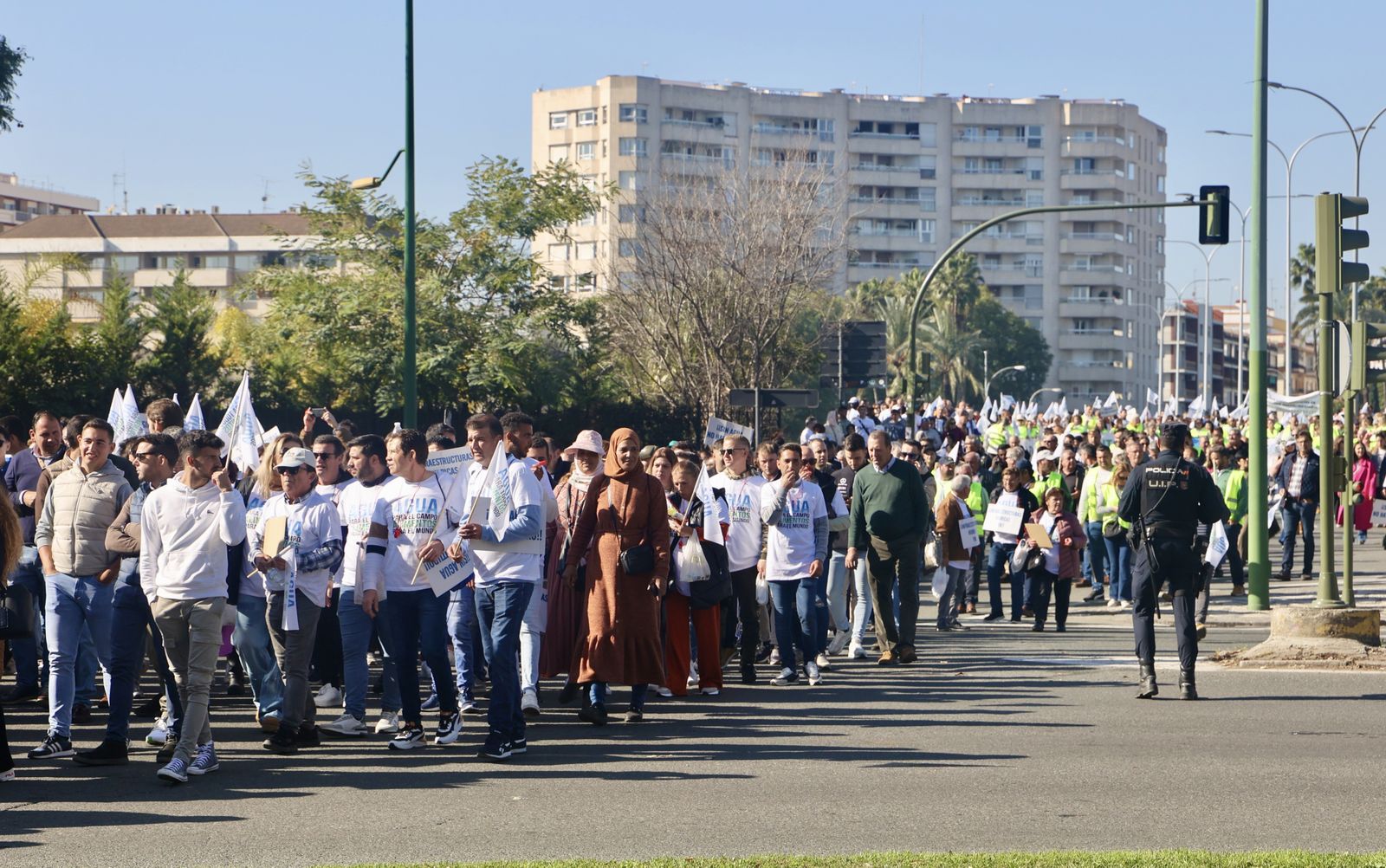 Manifestación agricultores