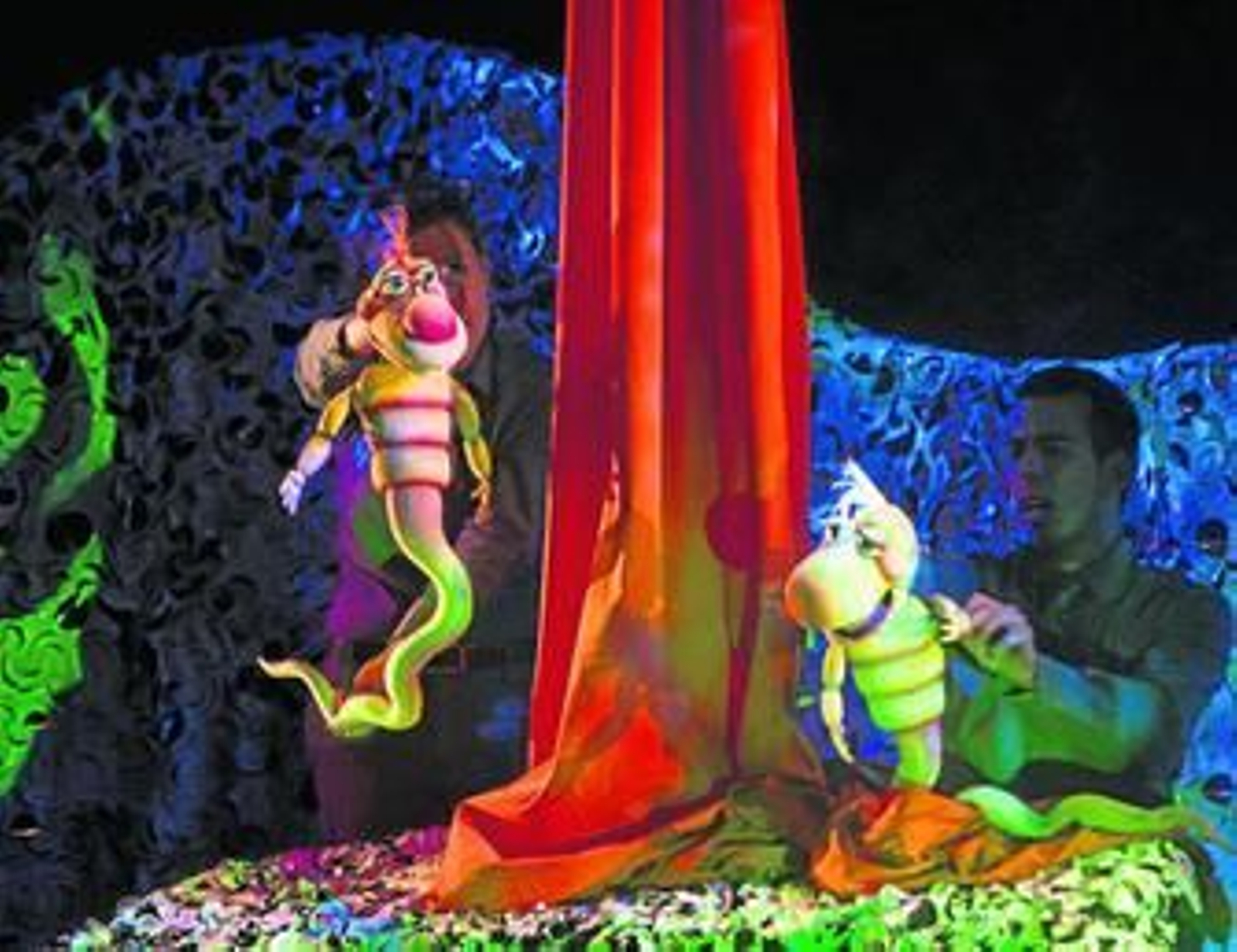 Un momento de la puesta en escena de El espejo negro.