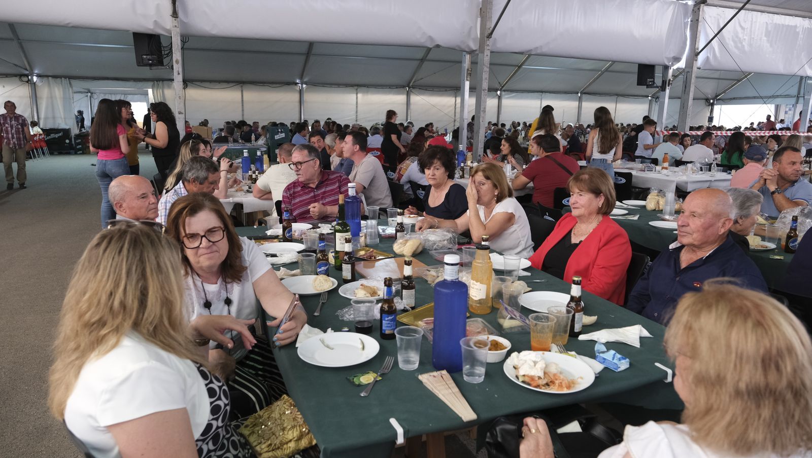 Imágenes de la comida anual de la CUCN, en Níjar