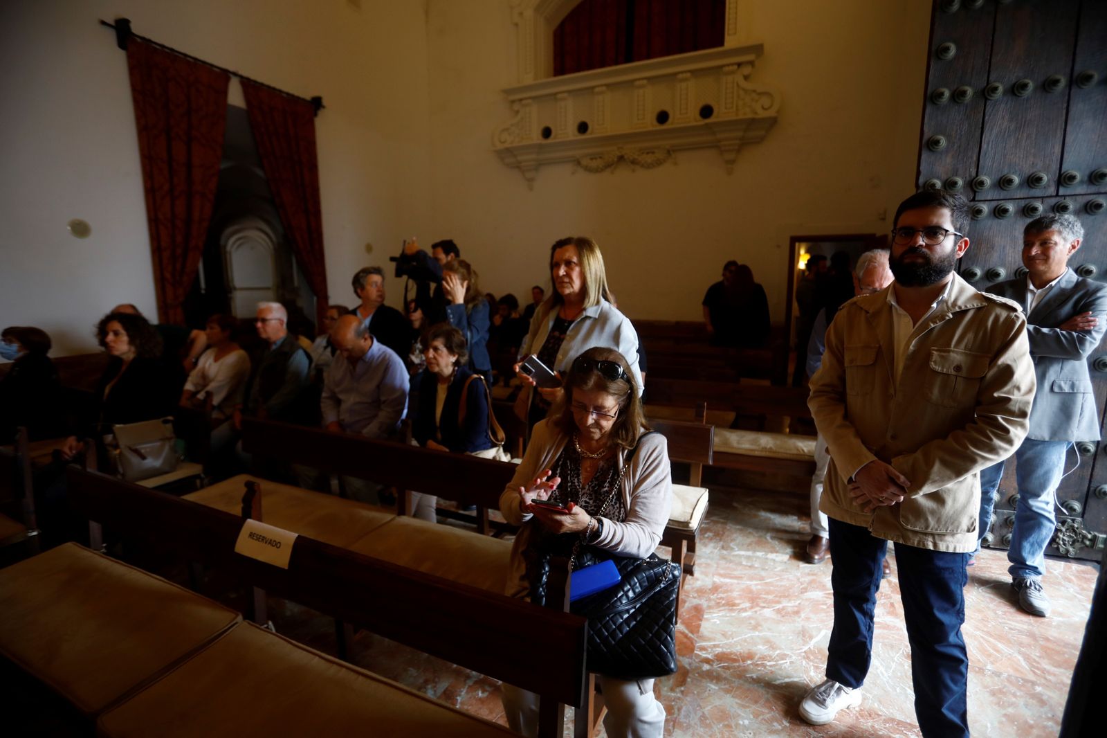 La capilla ardiente de Antonio Gala en su fundación en Córdoba, en imágenes