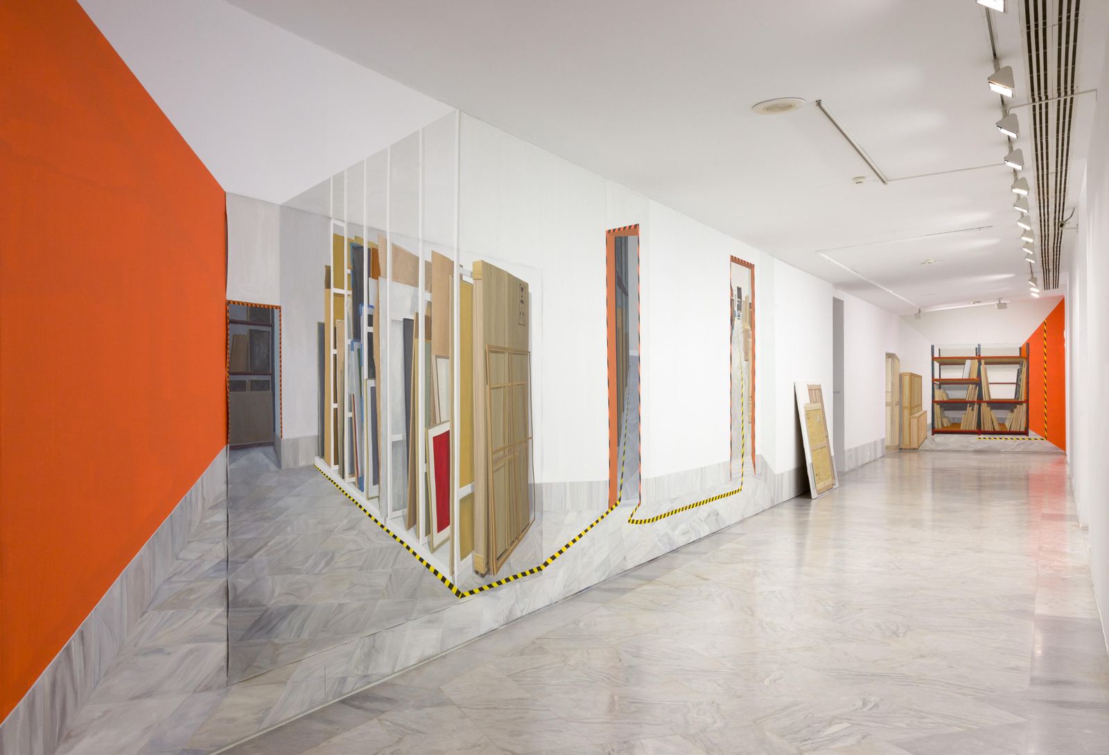 Obra en el CAAC de la sevillana Gloria Martín, participantes en una edición anterior del concurso.