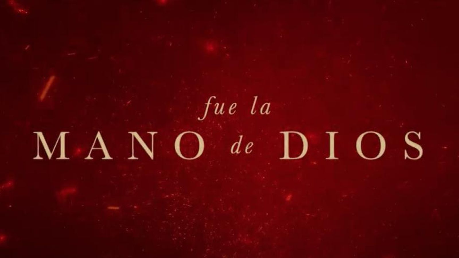 Presentación de 'Fue la mano de Dios'