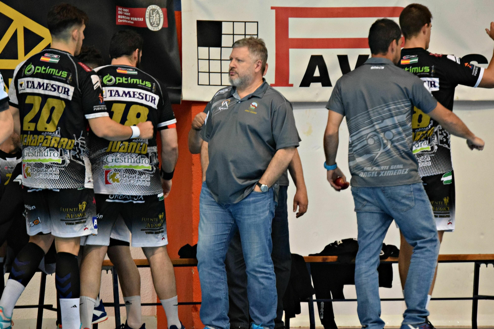 Julián Ruiz, en un partido de la presente temporada.