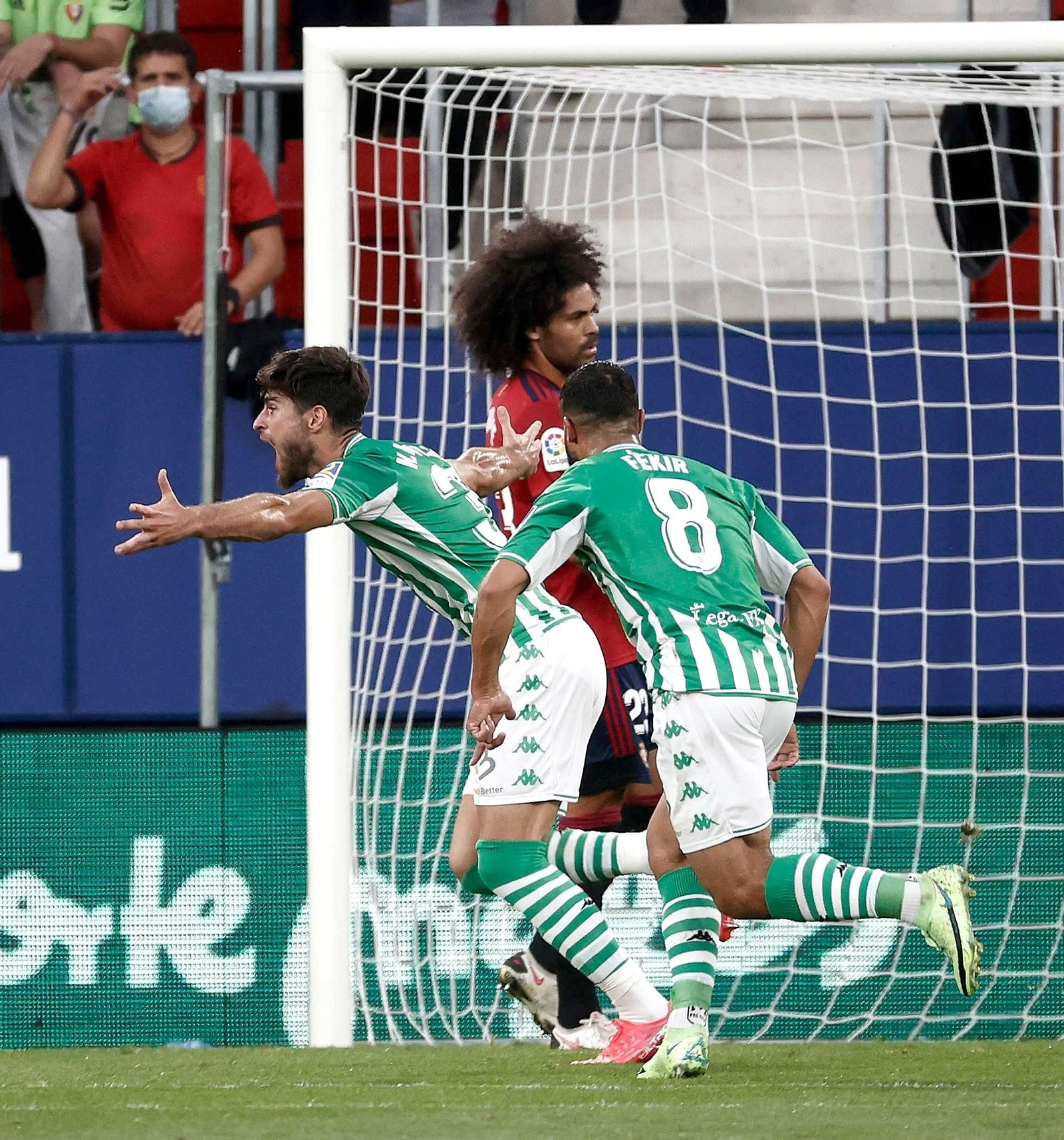 Las imágenes del Osasuna-Betis