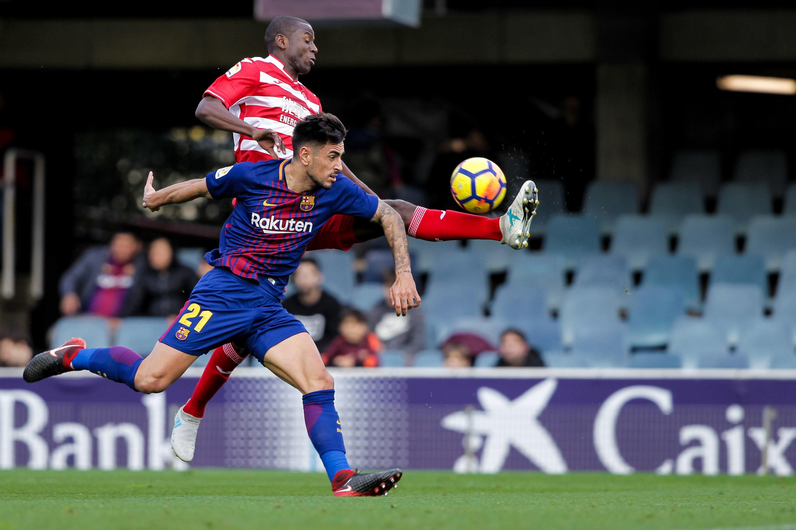 Las imágenes del Barcelona B-Granada
