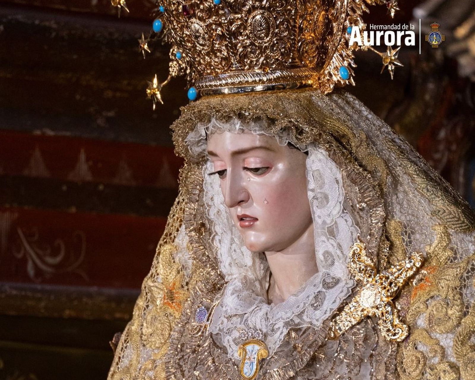 María Santísima de la Aurora Coronada, Candelaria 2025.jpg