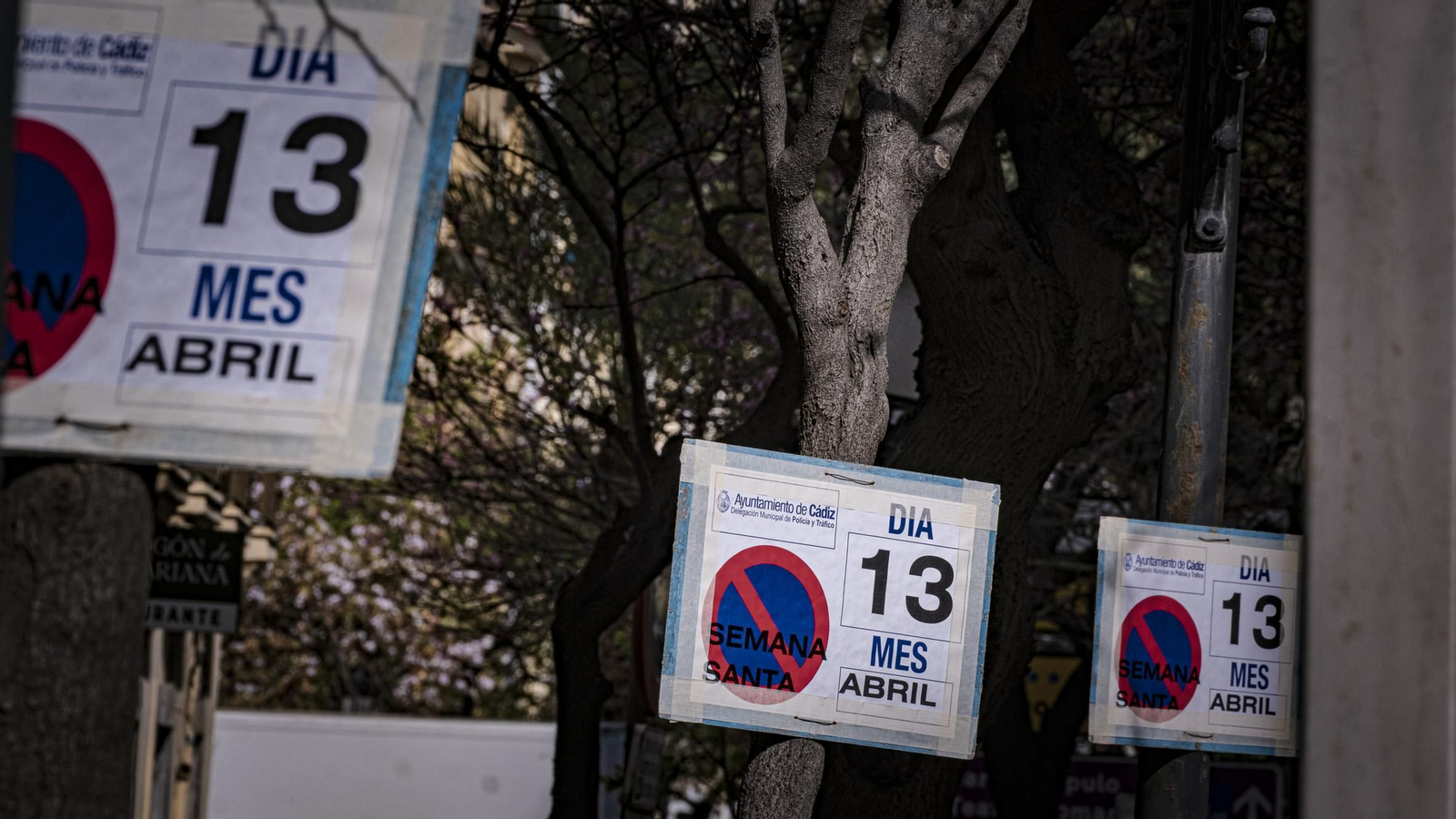 Las imágenes de cómo se prepara la ciudad de Cádiz para la Semana Santa 2025