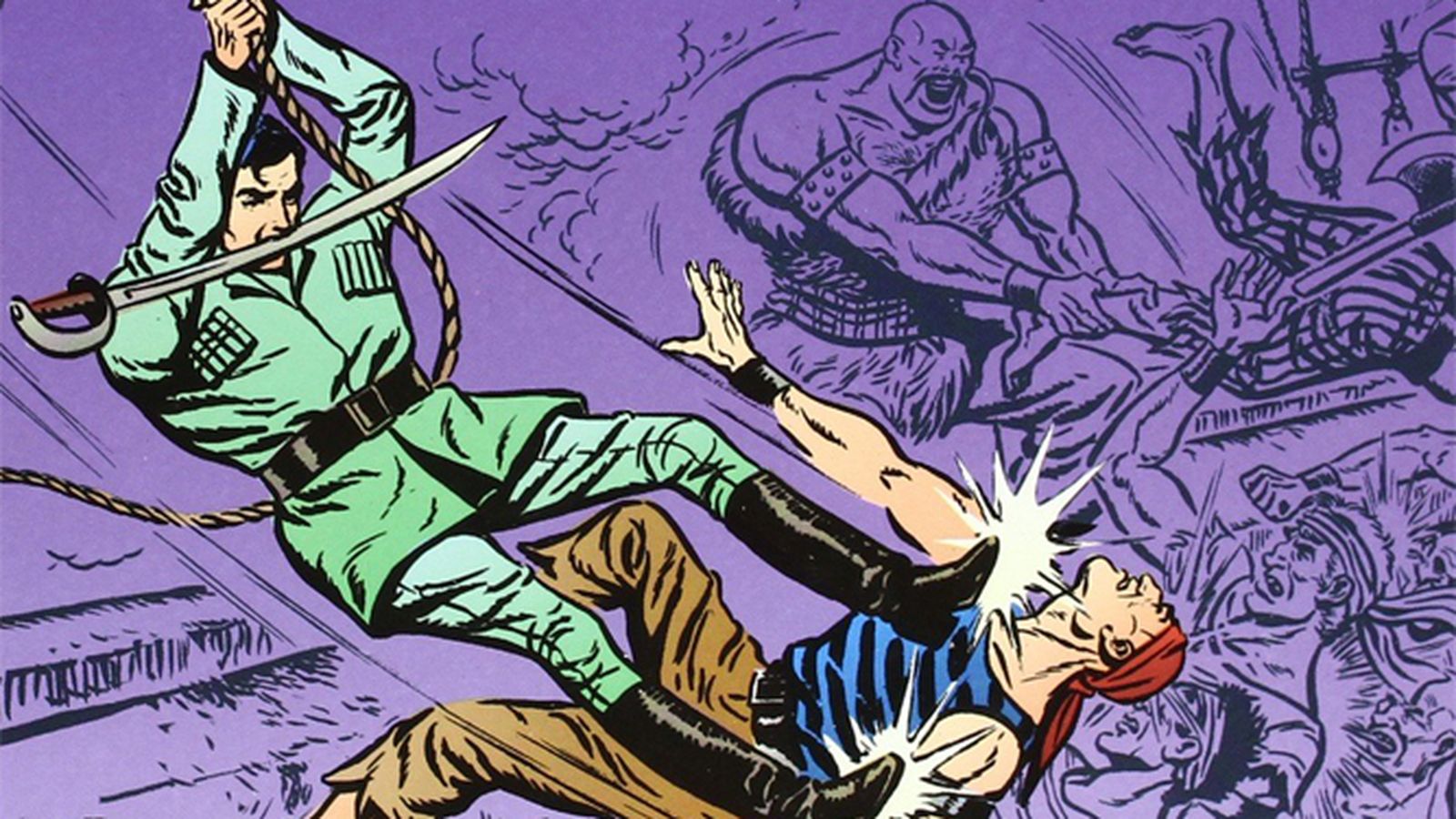 Detalle de la portada de uno de los cuadernillos de 'El Cosaco Verde'.