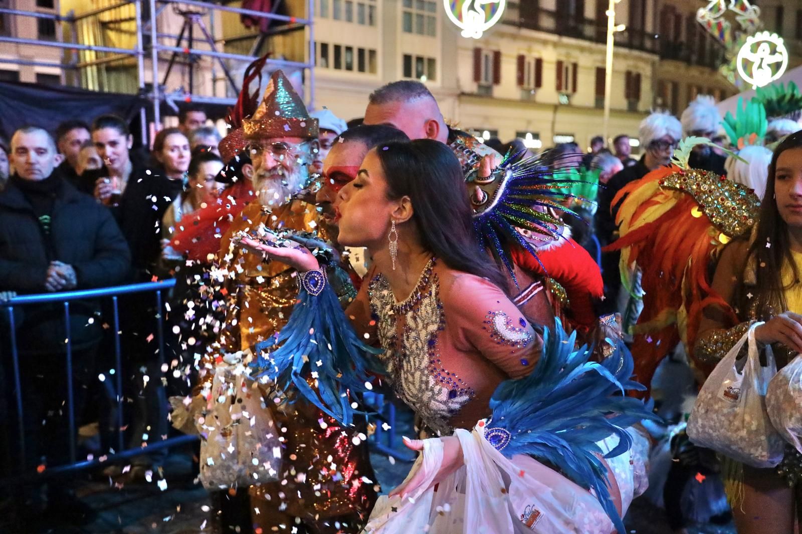 La Batalla de las Flores del Carnaval de Málaga, en imágenes