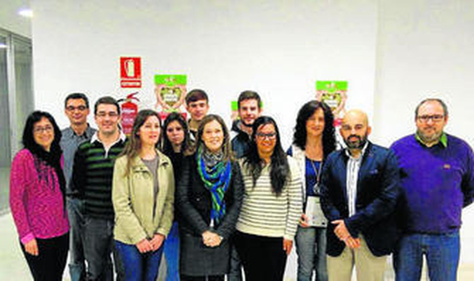 Participantes del último curso tras su finalización.