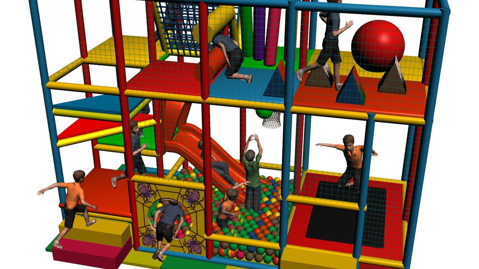 Recreación de instalación tipo, facilitada por la empresa Diversia, una de las fabricantes andaluzas