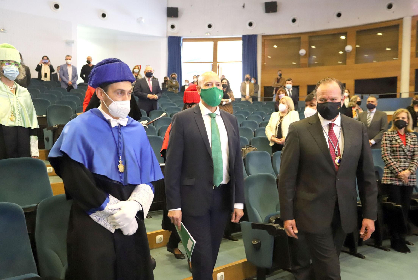 Imágenes del acto en la Universidad de Huelva del 33º aniversario del 3-M