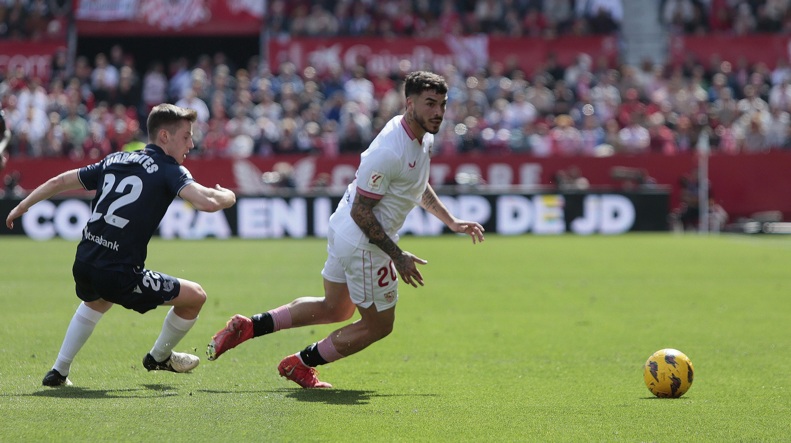 Las imágenes del Sevilla - Real Sociedad
