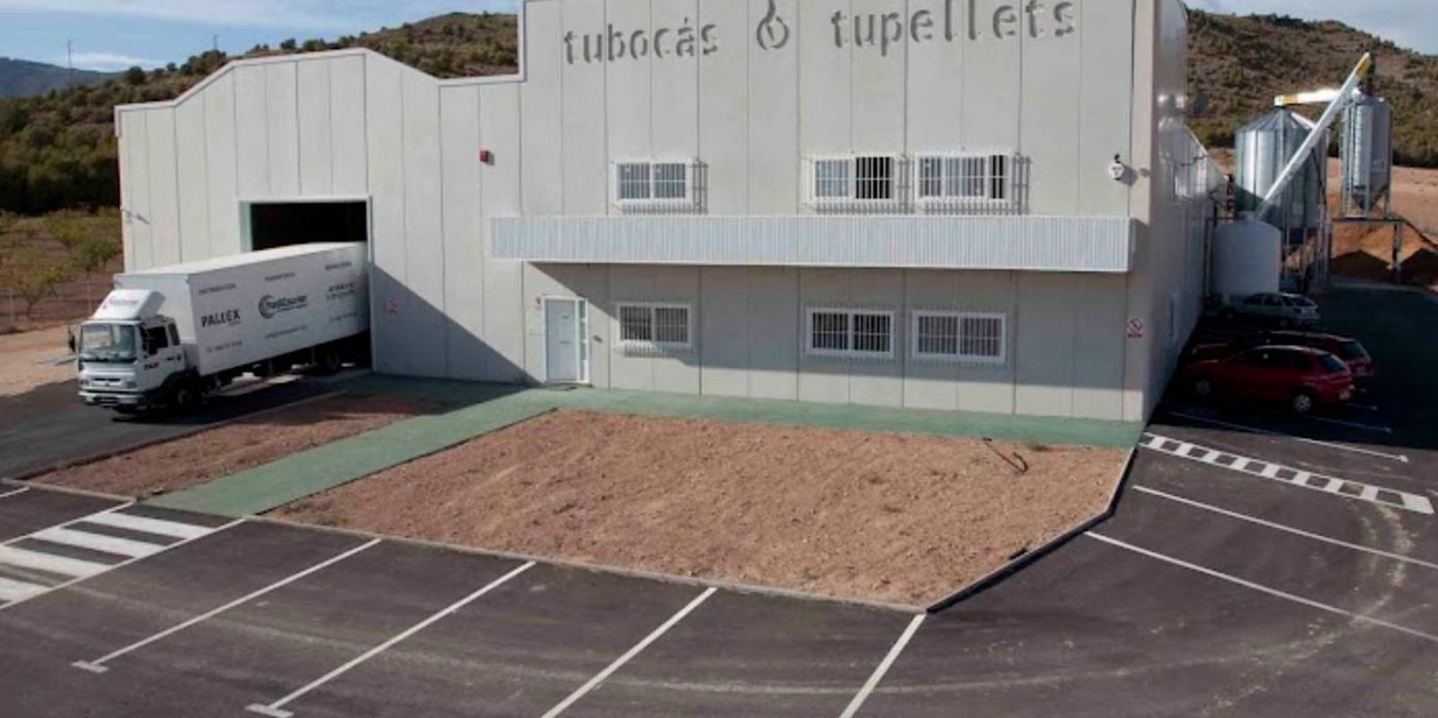 La empresa Tubocás, en Huéscar.