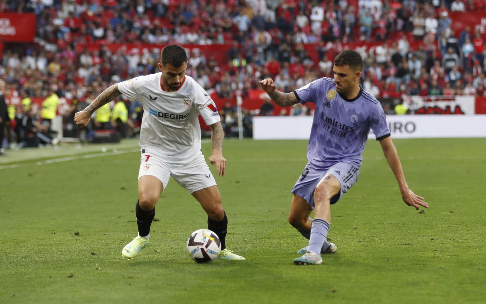 Las imágenes del Sevilla-Madrid