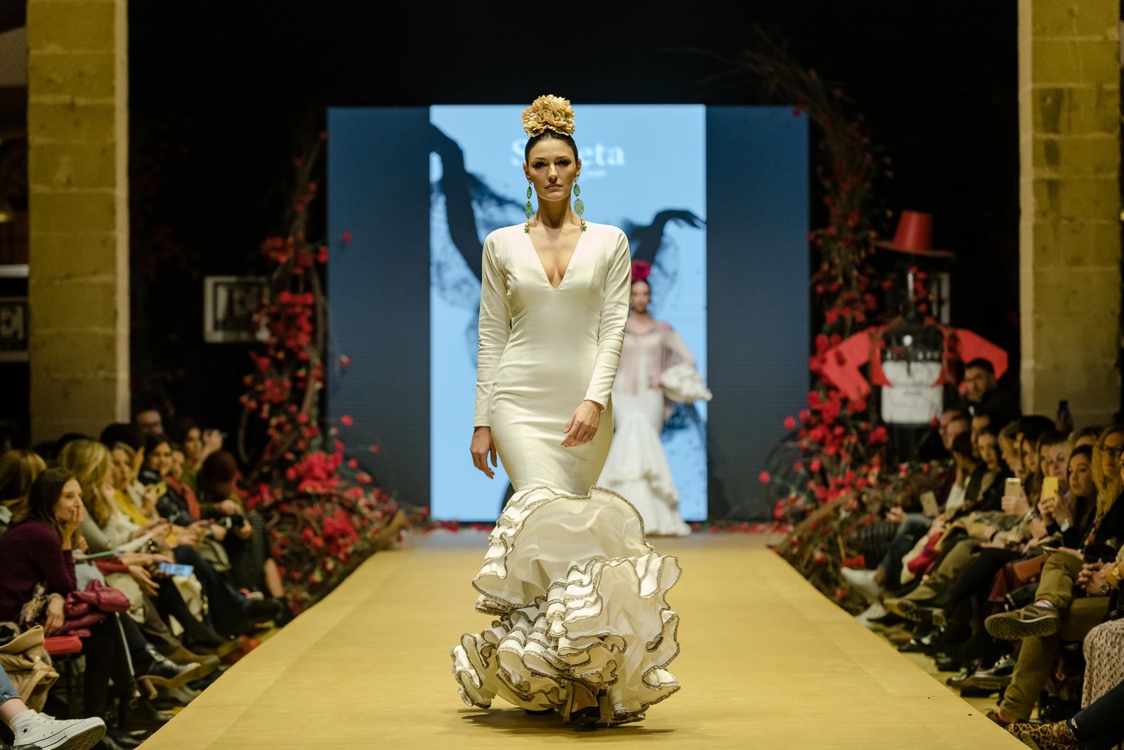 Imágenes de la segunda jornadas de la 'Pasarela Flamenca 2020'