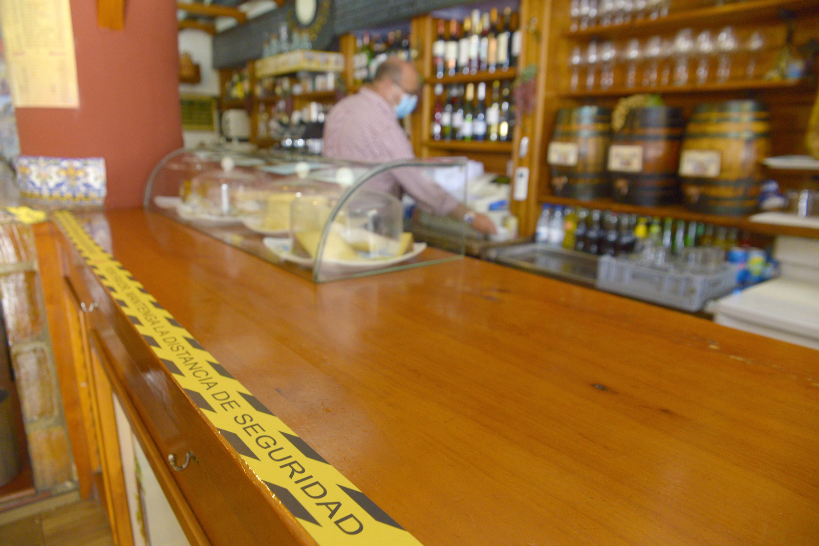 Fotos de bares y restaurantes de Algeciras al comienzo de la fase 2