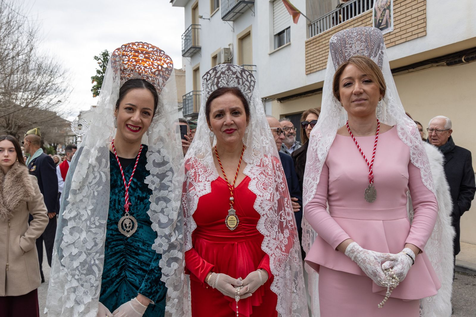 Solemne procesión de San Sebastián en La Guardia de Jaén