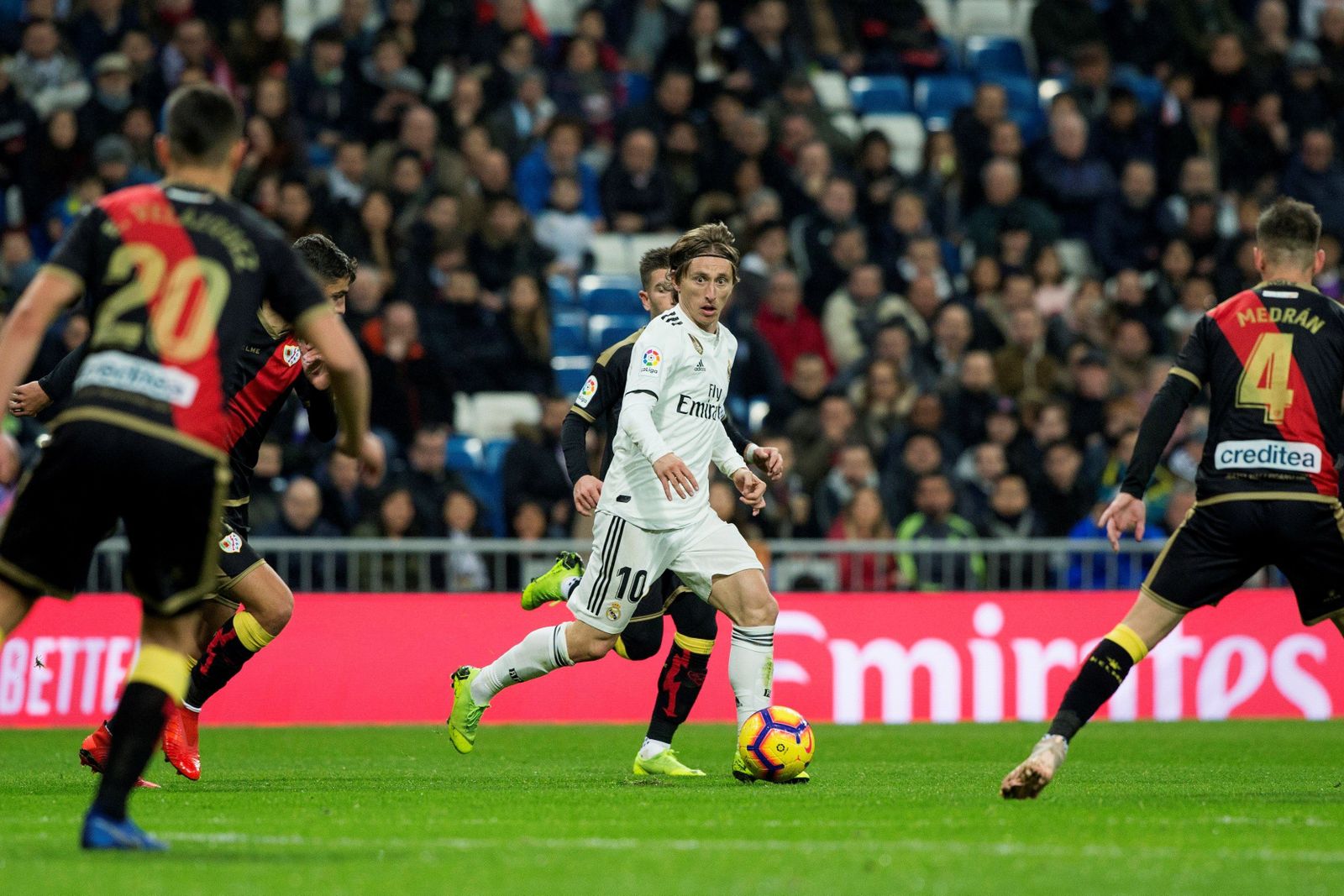 El Real Madrid-Rayo Vallecano, en imágenes