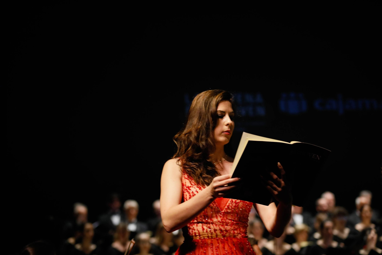 Imágenes de la novena Beethoven interpretado por la OCAL y Orfeón para Cajamar