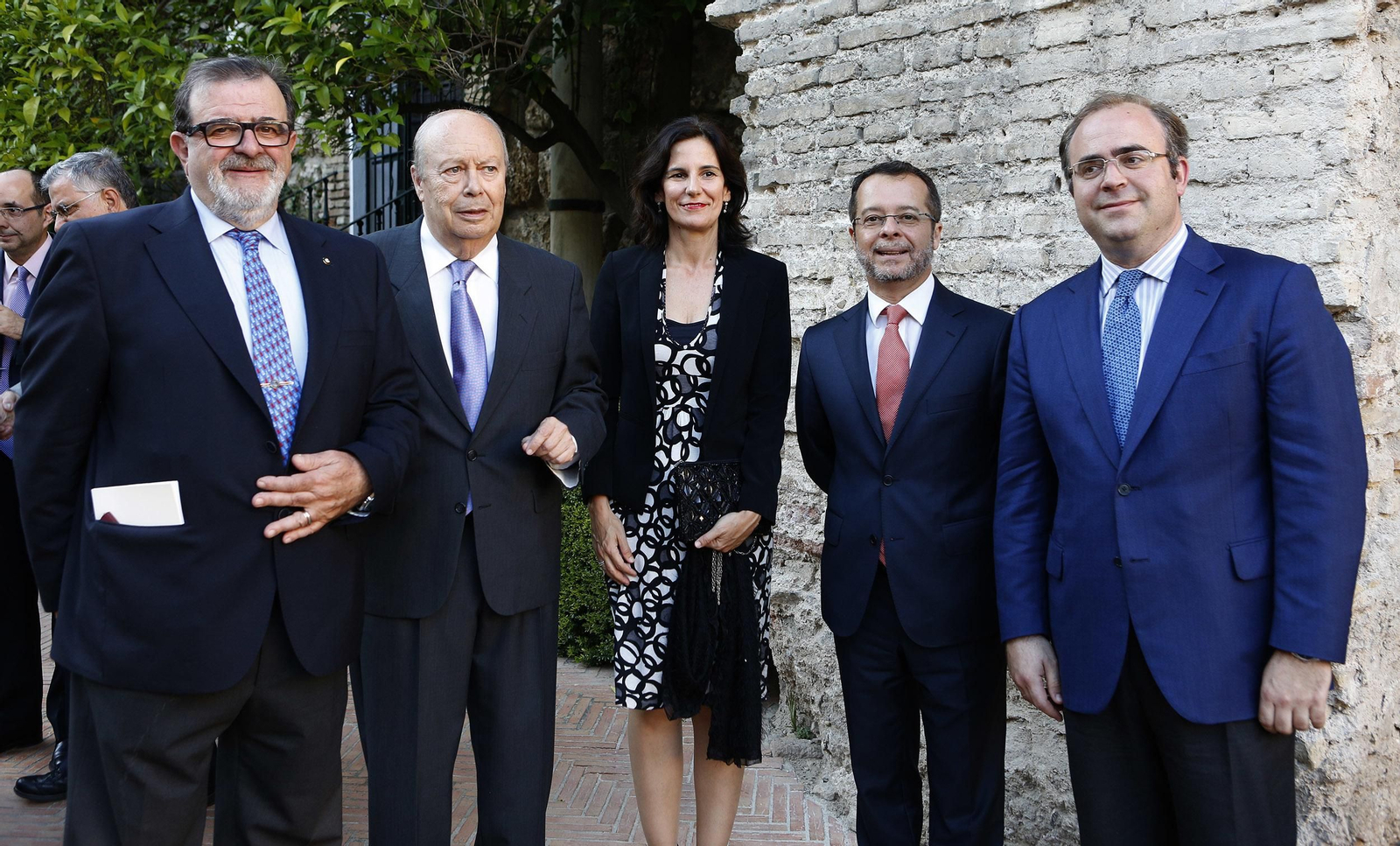 José Rodríguez de la Borbolla, Luis Carlos Peris, Inmaculada Díaz, Juan Manuel Marqués Perales y Carlos Navarro.
