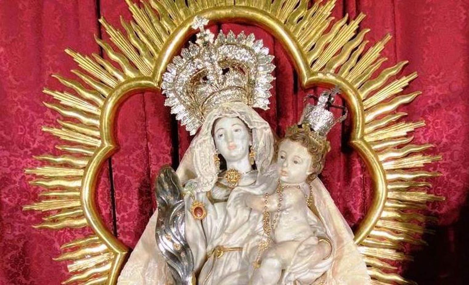 Imagen de la Virgen de la Palma de Algeciras