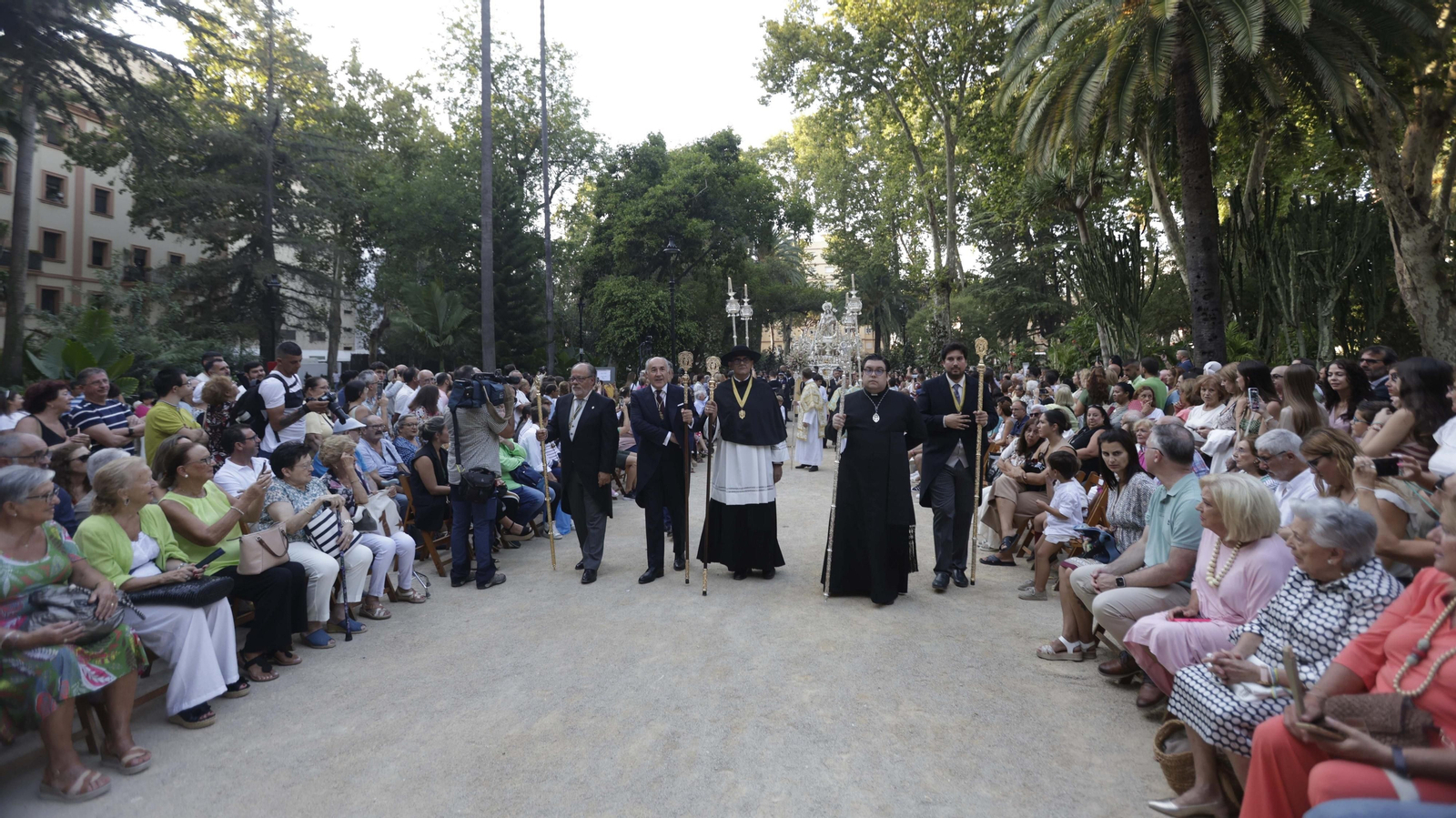 La Magna Mariana de Algeciras por el Parque María Cristina, en imágenes