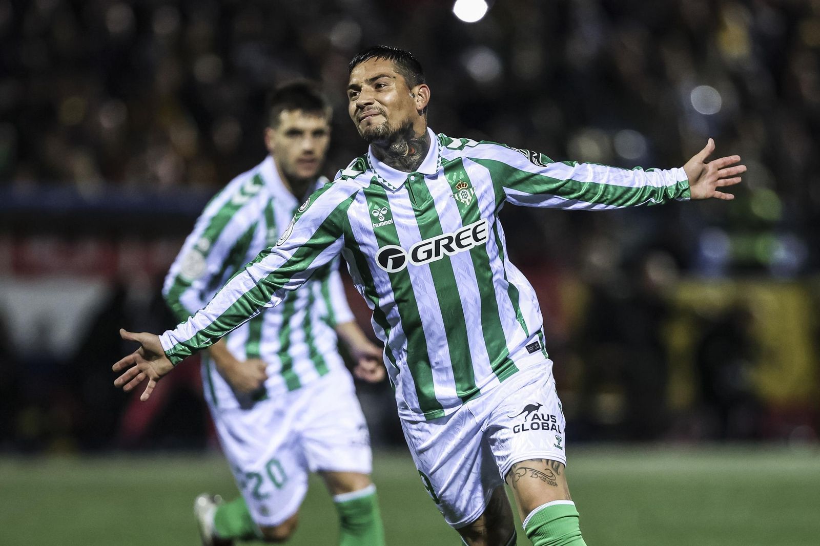 Las fotos del Sant Andreu - Betis de Copa del Rey