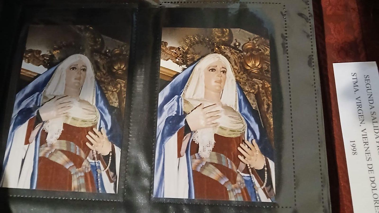 Álbum de fotografías antiguas de la hermandad