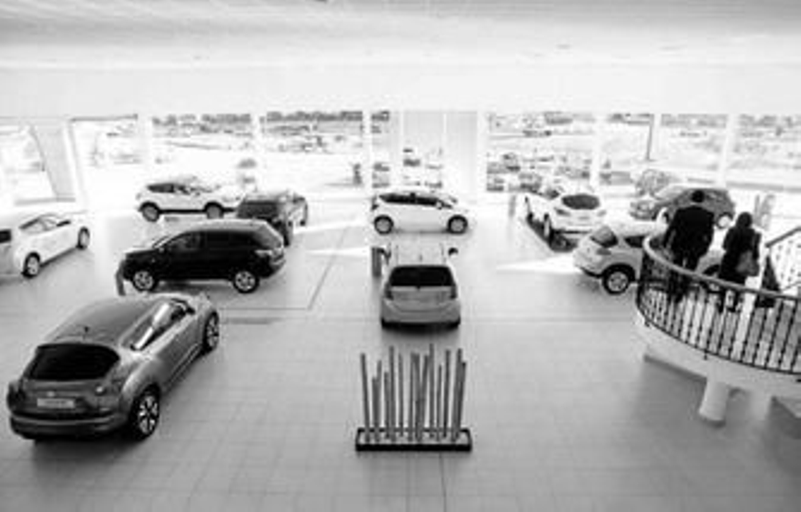 Zona de ventas de vehículos Nissan en Andalmotor.