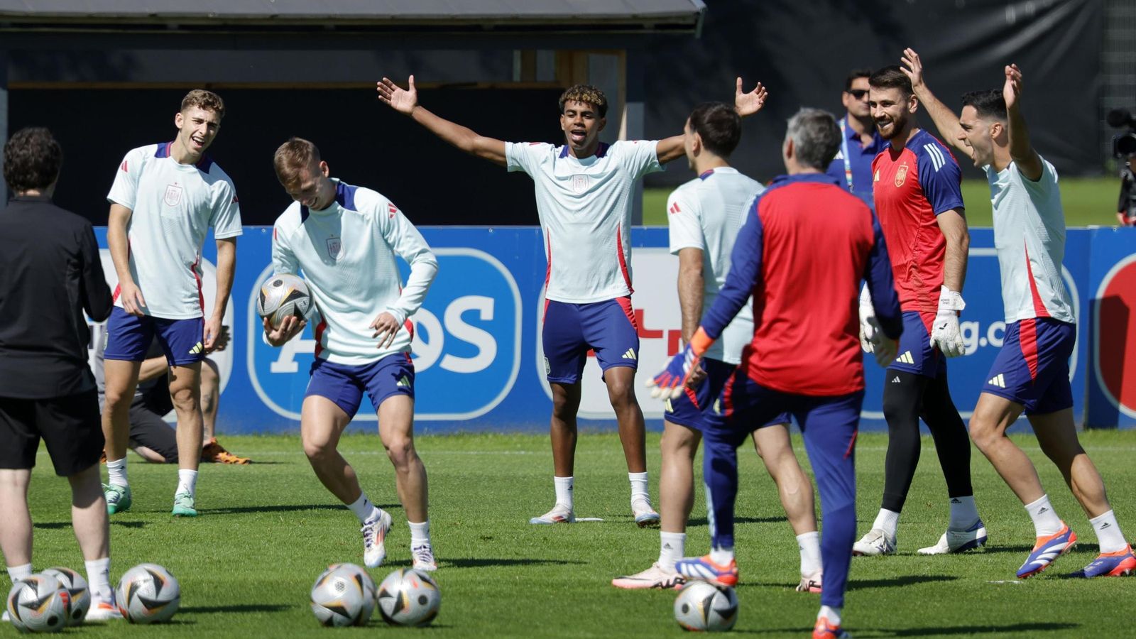 Las fotos de España antes de la semifinal contra Francia