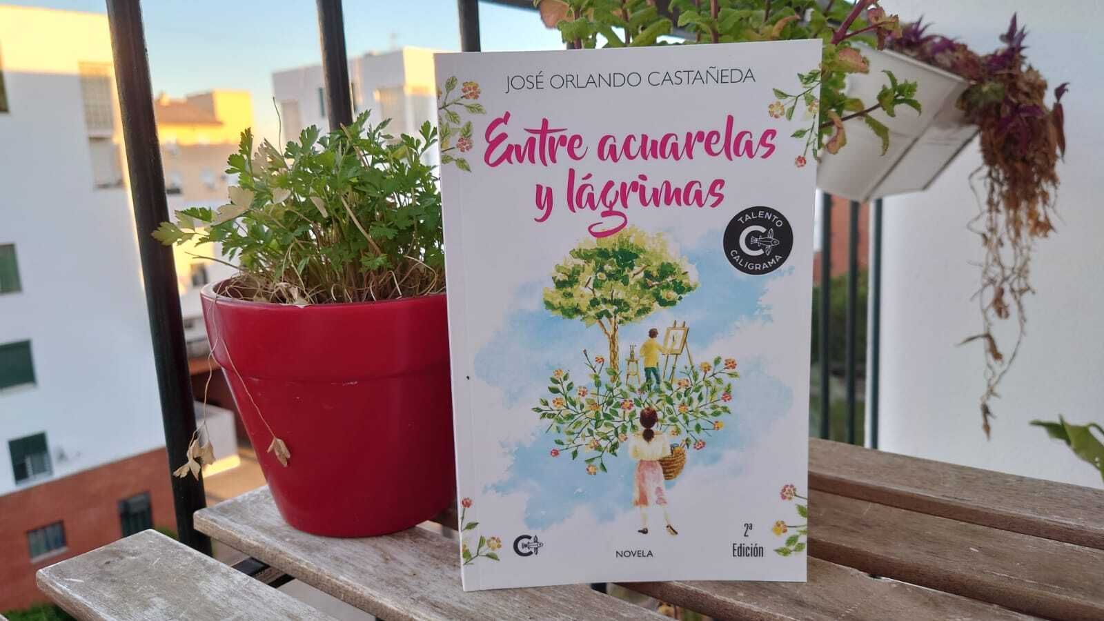 Un ejemplar de 'Entre acuarelas y lágrimas'.