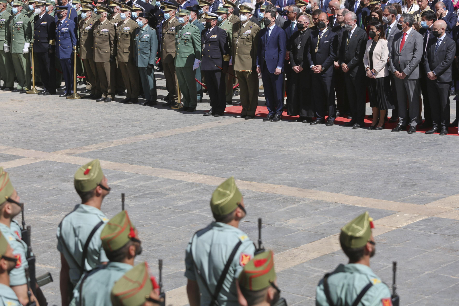 Las fotos de la Legión, en el Jueves Santo de Málaga