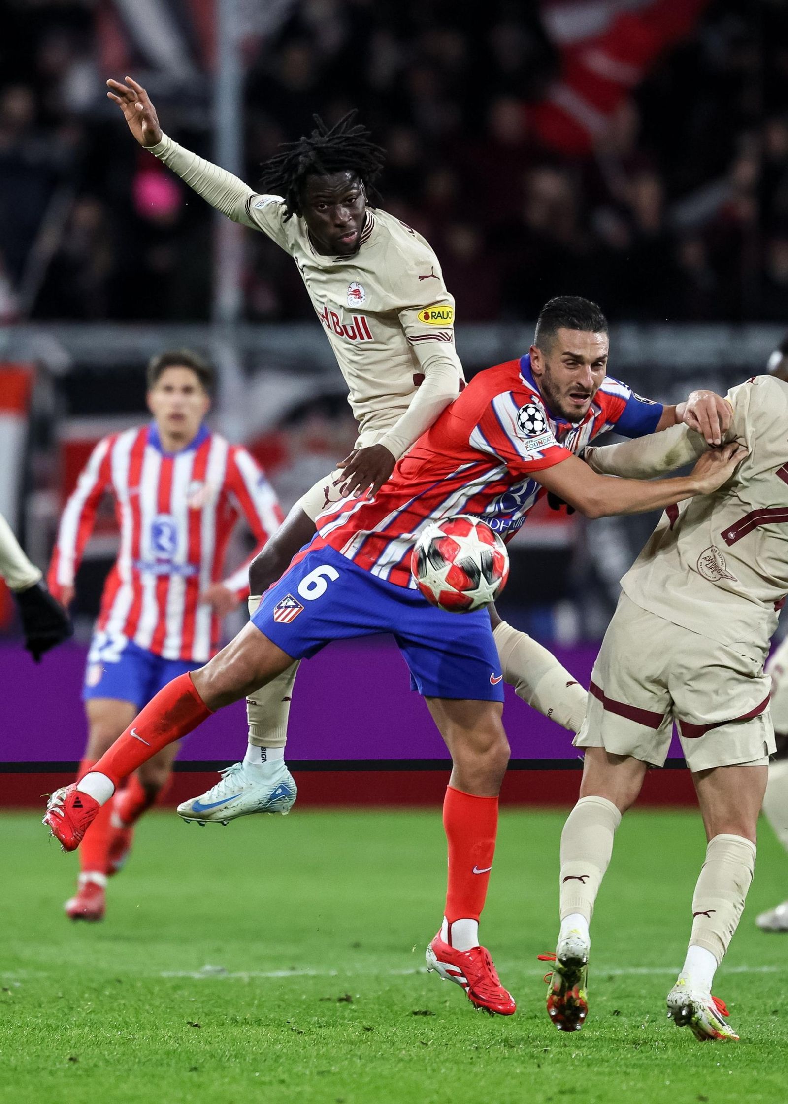 Las fotos del Salzburgo - Atlético de Madrid