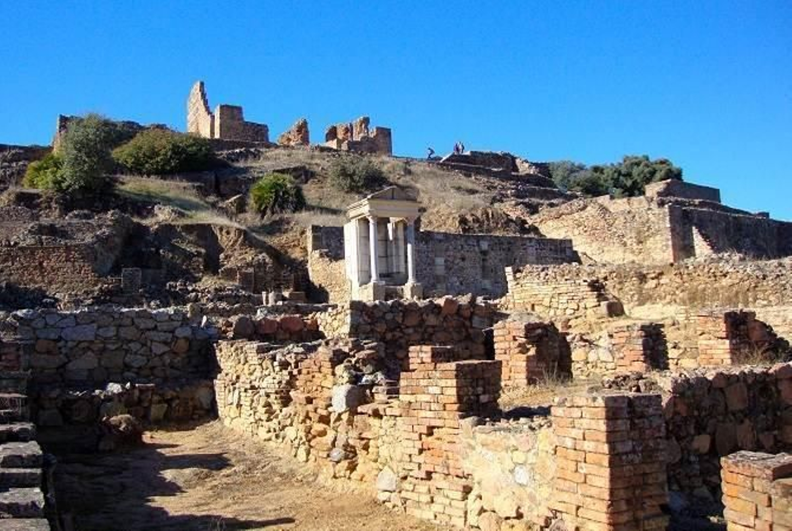 Yacimiento romano de Munigua.