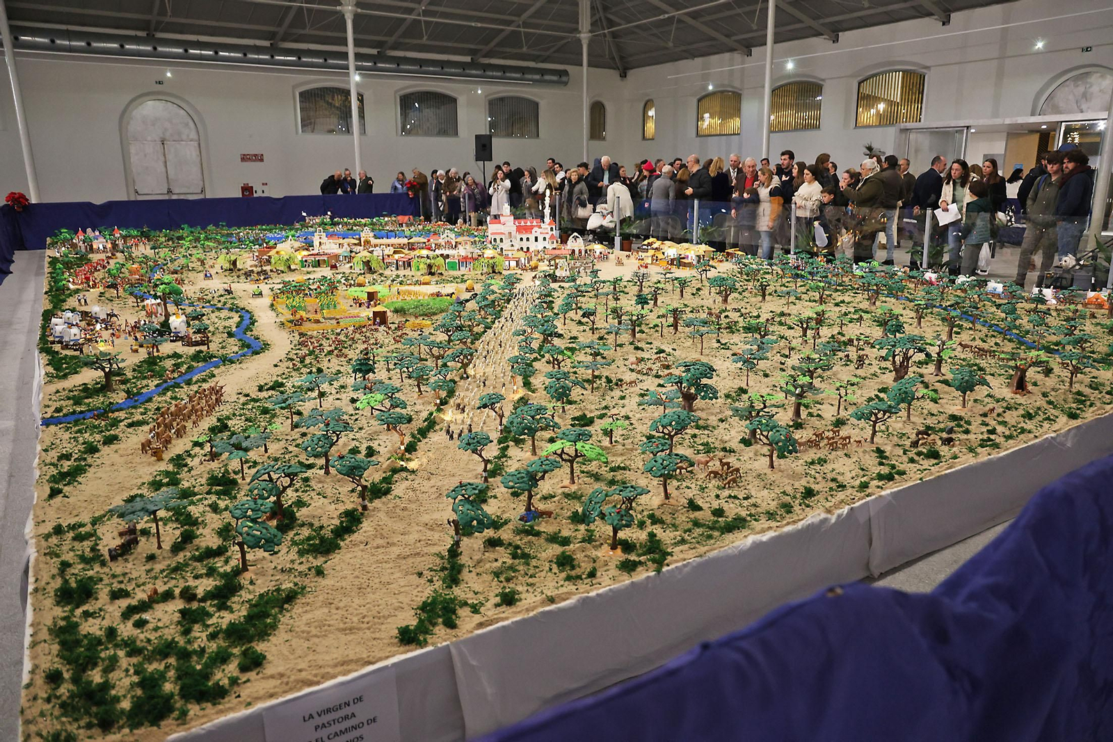 Imágenes del Belén de Playmobil más grande del mundo dedicado al Rocío