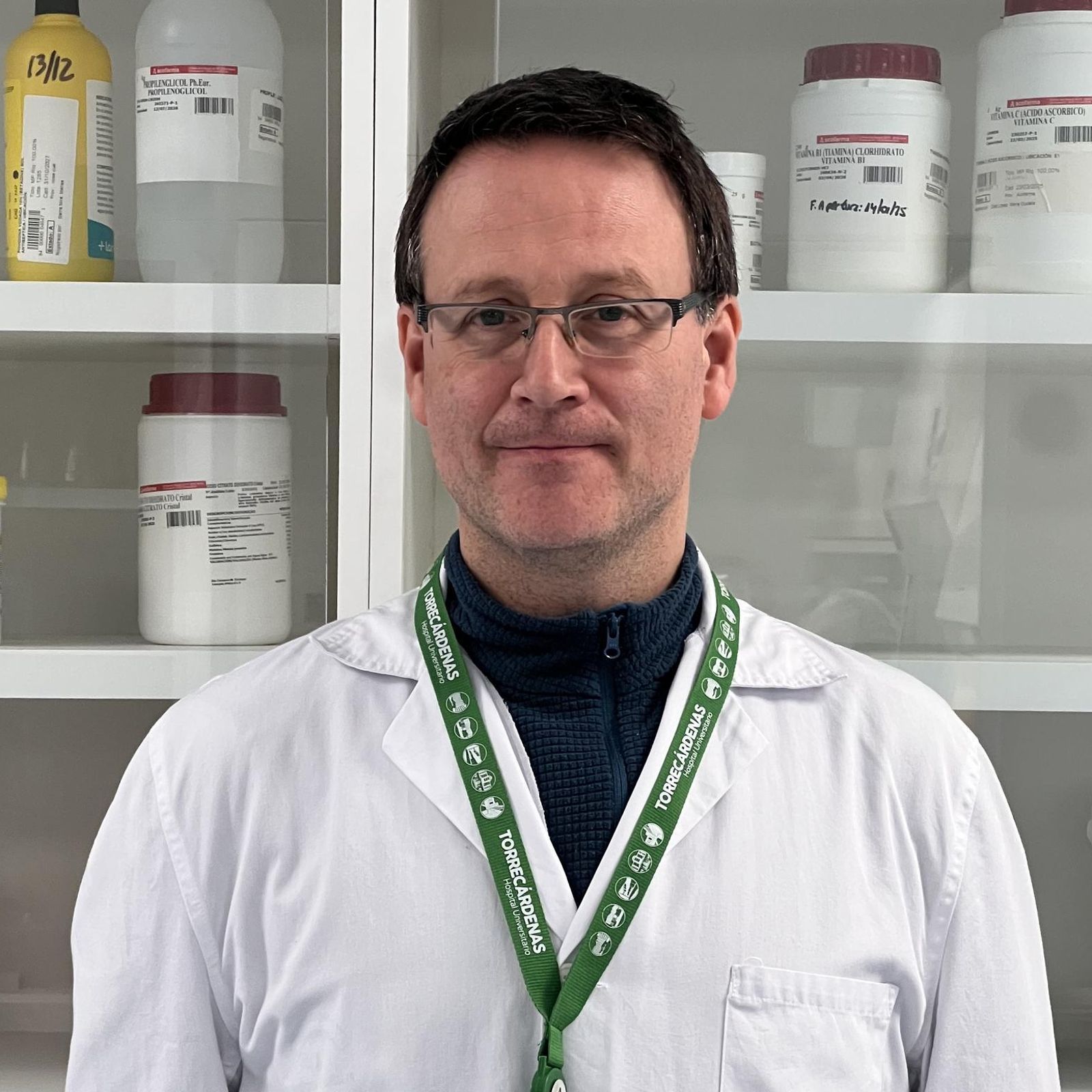 El doctor José Antonio Morales, responsable de la Unidad de Investigación Biomédica del Hospital Universitario Torrecárdenas