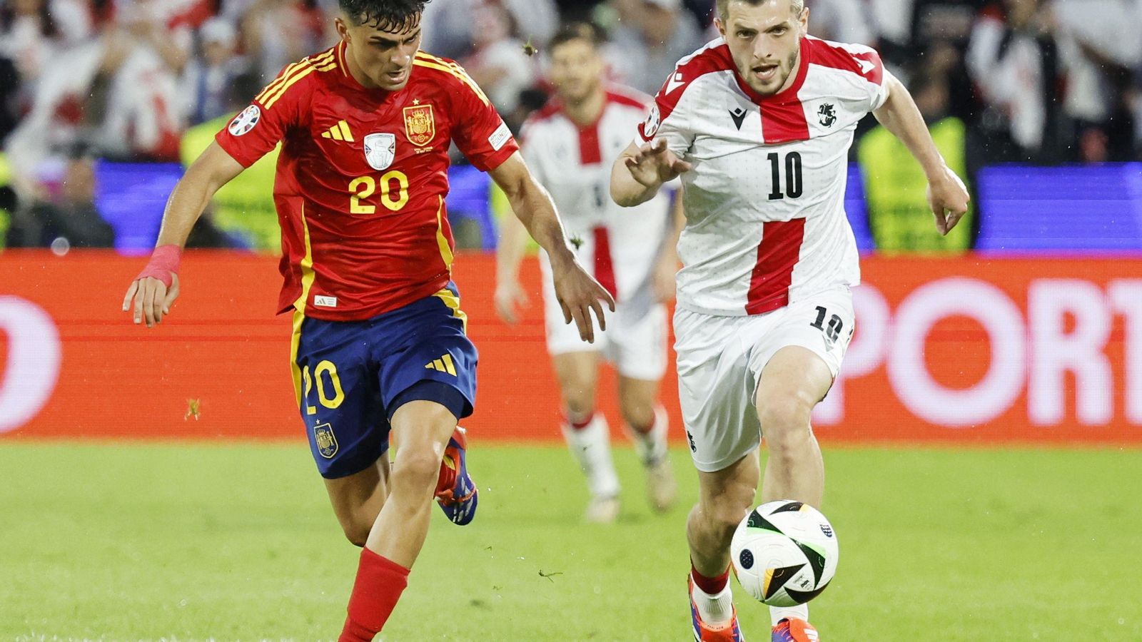 Las mejores fotos de la goleada de España a Georgia