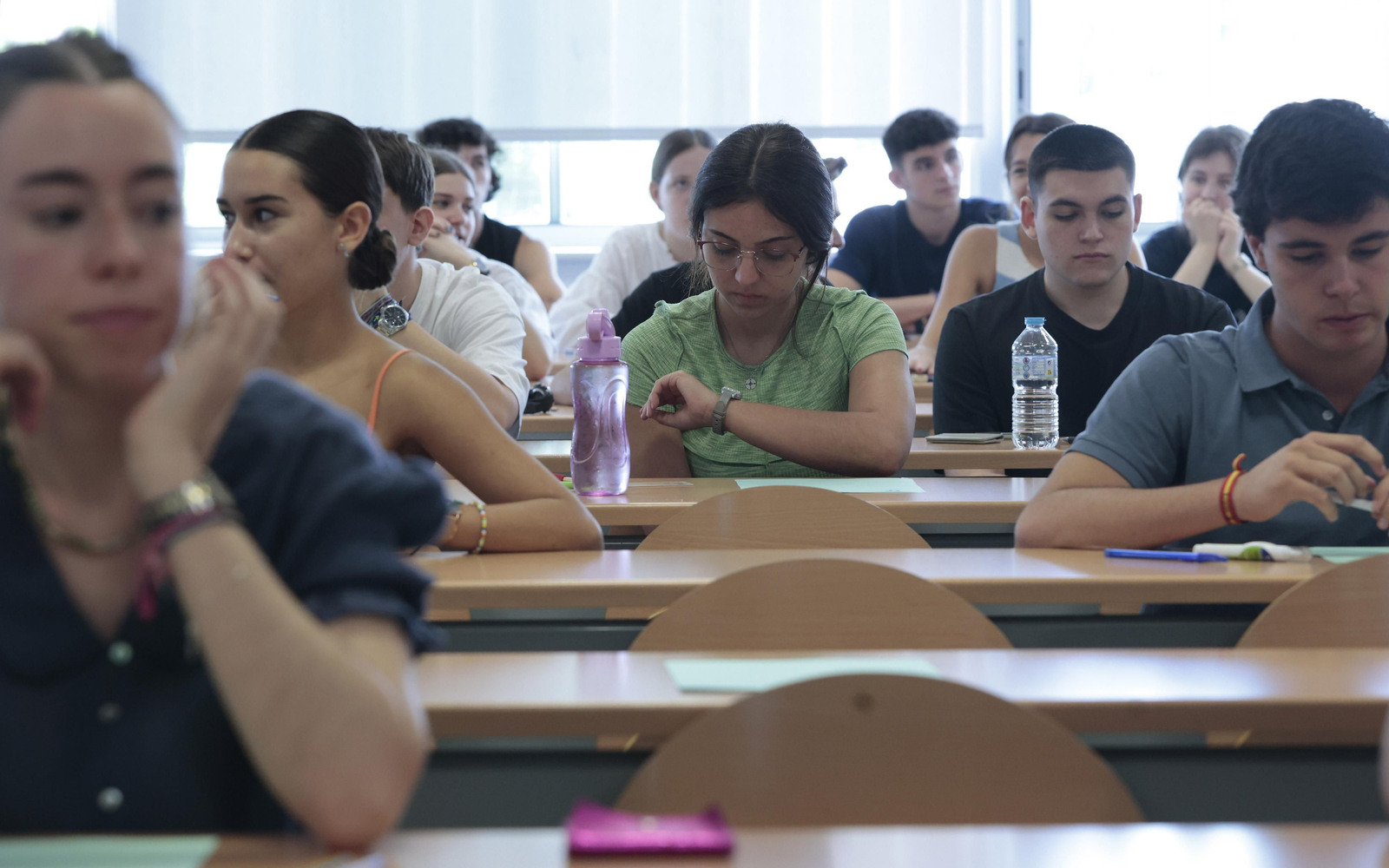 Las imágenes de la Selectividad en la Universidad de Sevilla